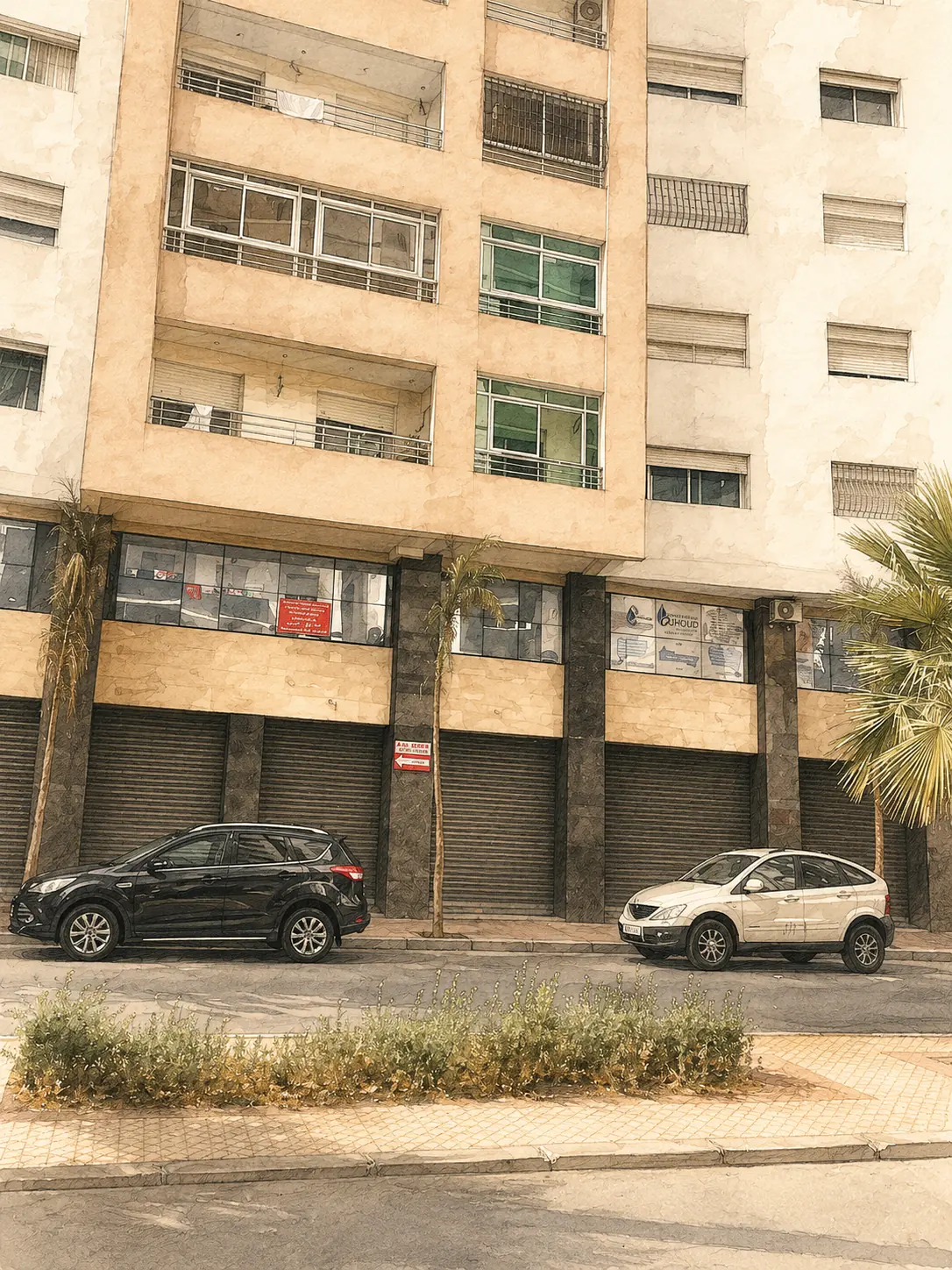 Façade extérieure